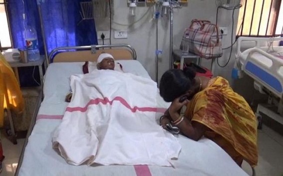 Teliamura : 9 years old boy critically injured after hit by a train Teliamura : 9 years old boy critically injured after hit by a train